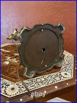 11 Lbs. Solid Bronze Whaley Lamp For Slag Stained Glass Shade Handel Tiffany Era