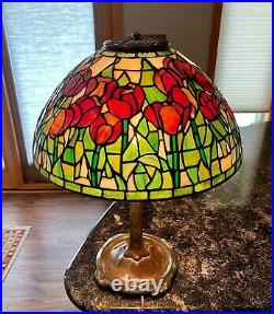 16'' Tiffany Reproduction Replica Tulip Stained Glass Lamp Shade
