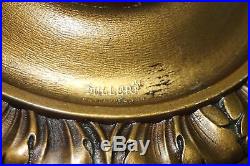Antique Signed Miller Bent Slag Glass Table Lamp. B&h, Handel, Era. C. 1910's