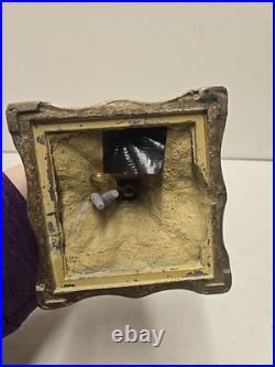 Antique 16.5 Arts & Crafts 8 Panel Slag Glass Art Nouveau Boudoir Lamp Antique 16.5 Arts & Crafts 8 Panel Slag Glass Art Nouveau Boudoir Lamp