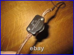 Antique 6 Panel Shade Slag Glass 24 Table Lamp Salem Brothers 1920s Rewired