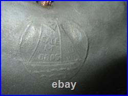 Antique 6 Panel Shade Slag Glass 24 Table Lamp Salem Brothers 1920s Rewired