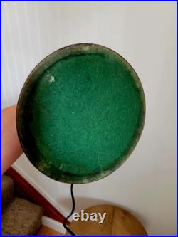 Antique Art Nouveau c. 1915 Georgeous Slag Glass Lamp Working 23 x 16