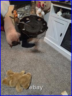 Antique Art Nouveau slag glass Floor lamp. Tiffanys