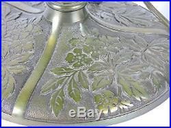 Antique BRADLEY & HUBBARD Leaded Slag Glass Table/Desk Lamp (Circa 1900-1910)