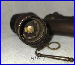 Antique Bradley & Hubbard 8 Panel Slag Glass Table Lamp