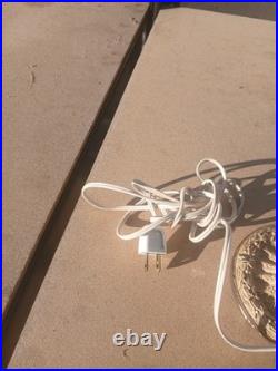 Antique Bradley & Hubbard Slag Glass Table Lamp Early 1900s