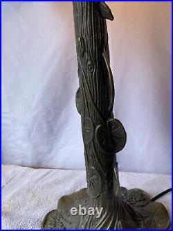 Antique Bronze/Slag Glass/Victorian/Arts & Crafts Style/Handel/Art Nouveau Lamp