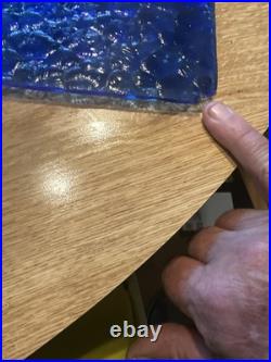 Antique Caged Slag Stained Glass Pendant Lamp Gothic Spanish Revival