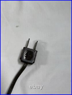 Antique Green Slag Glass Arts & Crafts Mission Style Lamp Tiffany Style READ