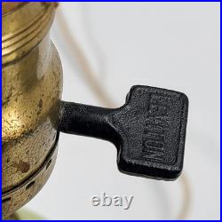 Antique Houze Green Slag Glass Table Lamp Houze X 1928 MarbleX Glows Works