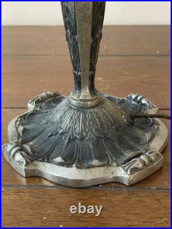 Antique Lamp Base For Reverse Painted Lamp Or Slag Glass Lamp Antique Lamp Base For Reverse Painted Lamp Or Slag Glass Lamp