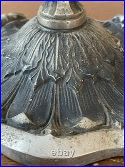Antique Lamp Base For Reverse Painted Lamp Or Slag Glass Lamp