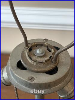 Antique Lamp Base For Reverse Painted Lamp Or Slag Glass Lamp