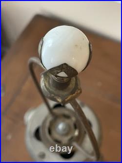 Antique Lamp Base For Reverse Painted Lamp Or Slag Glass Lamp