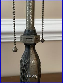 Antique Lamp Base For Reverse Painted Lamp Or Slag Glass Lamp Antique Lamp Base For Reverse Painted Lamp Or Slag Glass Lamp