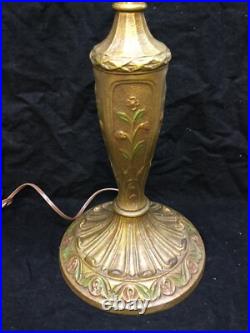 Antique Lamp Base Polychrome Paint for Slag Glass Reverse Painted Shades