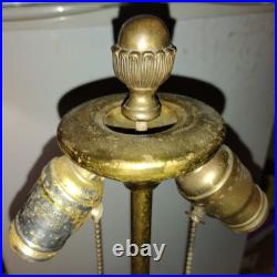 Antique Lamp Base for your Leaded Slag Stained Glass Shade