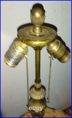 Antique Lamp Base for your Leaded Slag Stained Glass Shade Antique Lamp Base for your Leaded Slag Stained Glass Shade