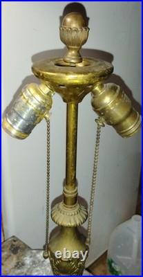 Antique Lamp Base for your Leaded Slag Stained Glass Shade
