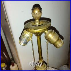 Antique Lamp Base for your Leaded Slag Stained Glass Shade