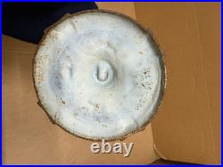 Antique Miller Lamp Co #234 Slag Glass Table Light 23 Size Cast Metal Antique Miller Lamp Co #234 Slag Glass Table Light 23 Size Cast Metal