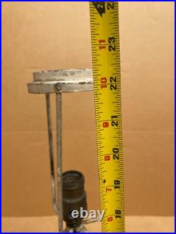 Antique Miller Lamp Co #234 Slag Glass Table Light 23 Size Cast Metal Antique Miller Lamp Co #234 Slag Glass Table Light 23 Size Cast Metal