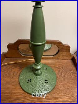 Antique Pittsburgh Lamp Base For Reverse Painted Lamp Or Slag Glass Lamp Antique Pittsburgh Lamp Base For Reverse Painted Lamp Or Slag Glass Lamp