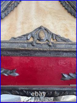 Antique Poul Henningsen Slag Glass Table Lamp