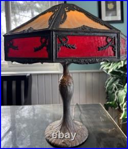 Antique Poul Henningsen Slag Glass Table Lamp Antique Poul Henningsen Slag Glass Table Lamp