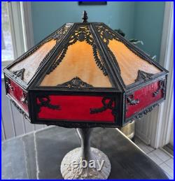 Antique Poul Henningsen Slag Glass Table Lamp Antique Poul Henningsen Slag Glass Table Lamp