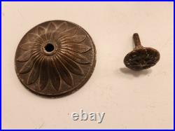 Antique Rainaud A & R Co. Caramel Slag Glass Table Lamp With Original Wiring