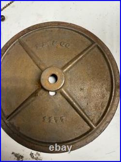 Antique Slag Bent Curved Glass Panel Lamp Decorative Filigree Overlay Miller Antique Slag Bent Curved Glass Panel Lamp Decorative Filigree Overlay Miller