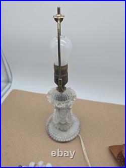 Antique Slag Glass Lamp