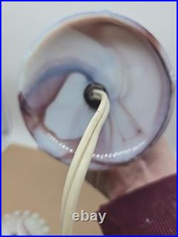 Antique Slag Glass Lamp Antique Slag Glass Lamp