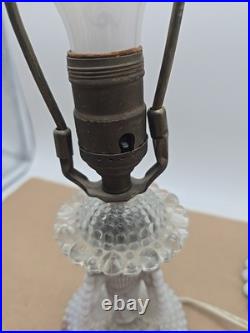 Antique Slag Glass Lamp