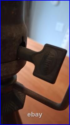 Antique Slag Glass Lamp Antique Slag Glass Lamp