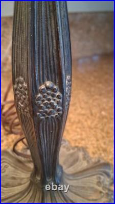 Antique Slag Glass Lamp