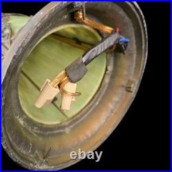 Antique Slag Glass Lamp Base approx 24