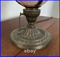Antique Slag Glass Luminor Perfume Lamp Luminor Desk Lamp 1930s