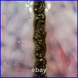Antique Slag Glass Panel Lamp Shade