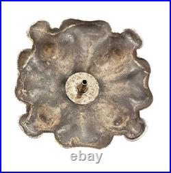 Antique Slag Glass Table Lamp