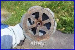 Antique Table Lamp Base For Reverse Painted Leaded Slag Glass Shade Art Nouveau