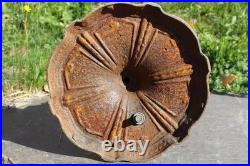 Antique Table Lamp Base For Reverse Painted Leaded Slag Glass Shade Painted Base Antique Table Lamp Base For Reverse Painted Leaded Slag Glass Shade Painted Base