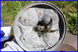 Antique Table Lamp Base For Reverse Painted Leaded Slag Glass Shade Sign B&H