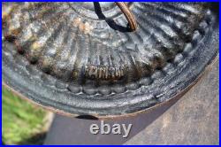 Antique Table Lamp Base For Reverse Painted Leaded Slag Glass Shade Sign Rainaud