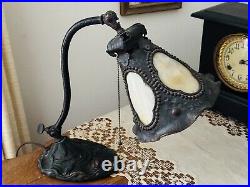 Antique/ Vintage Art Nouveau Slag Desk Lamp