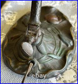 Antique/ Vintage Art Nouveau Slag Desk Lamp