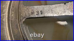 Art Deco Antique Torchiere Floor Lamp 1920s with Akro Agate/ Slag Glass & Chrome