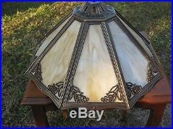 B&h Slag Glass Lamp Shade